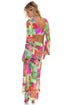 Luli Fama Fierce Soul Bell Sleeve Crop Top